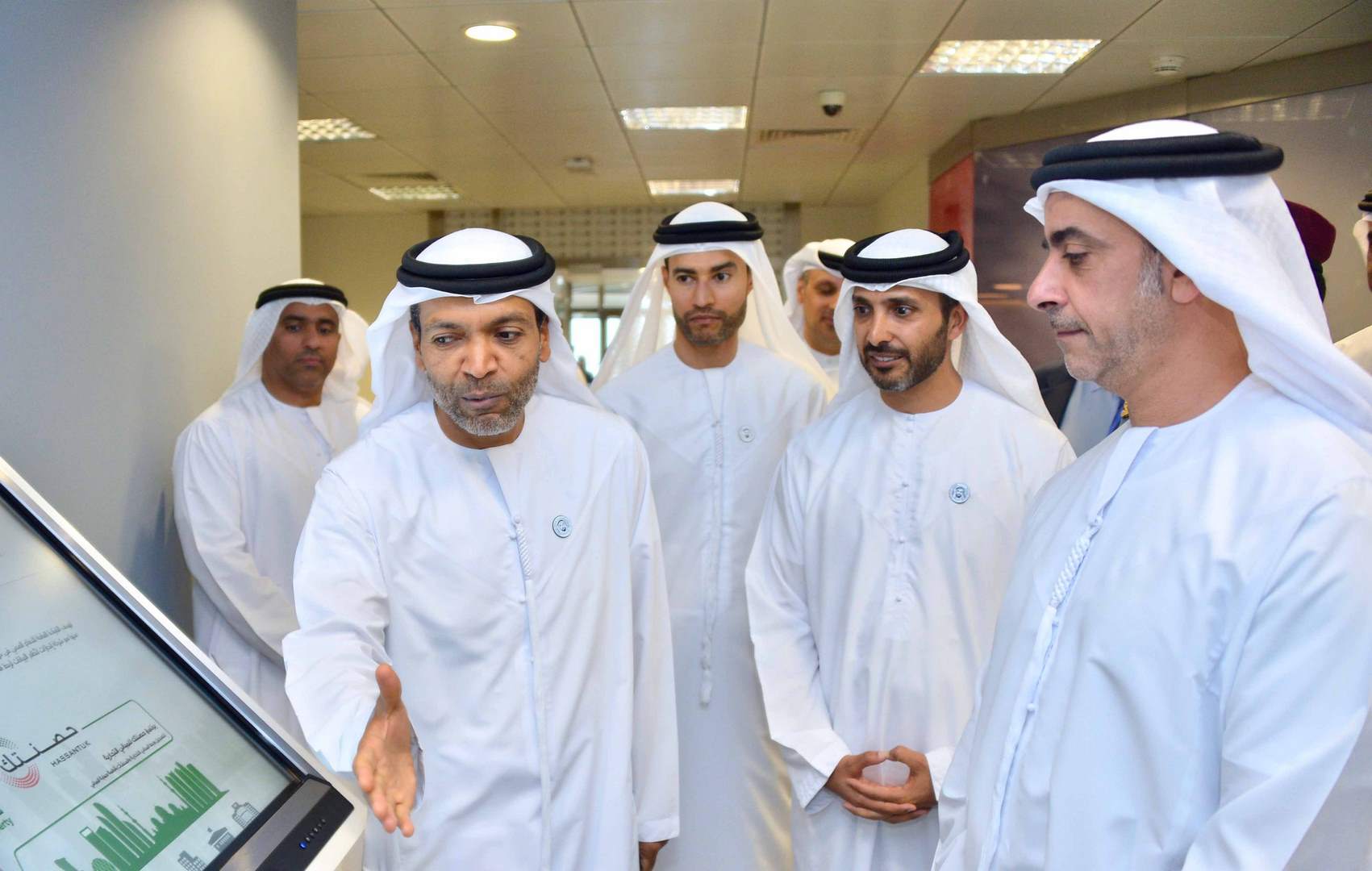 OFFICIALLY INAUGURATES THE HASSANTUK FOR BUILDINGS OPERATIONS ROOM